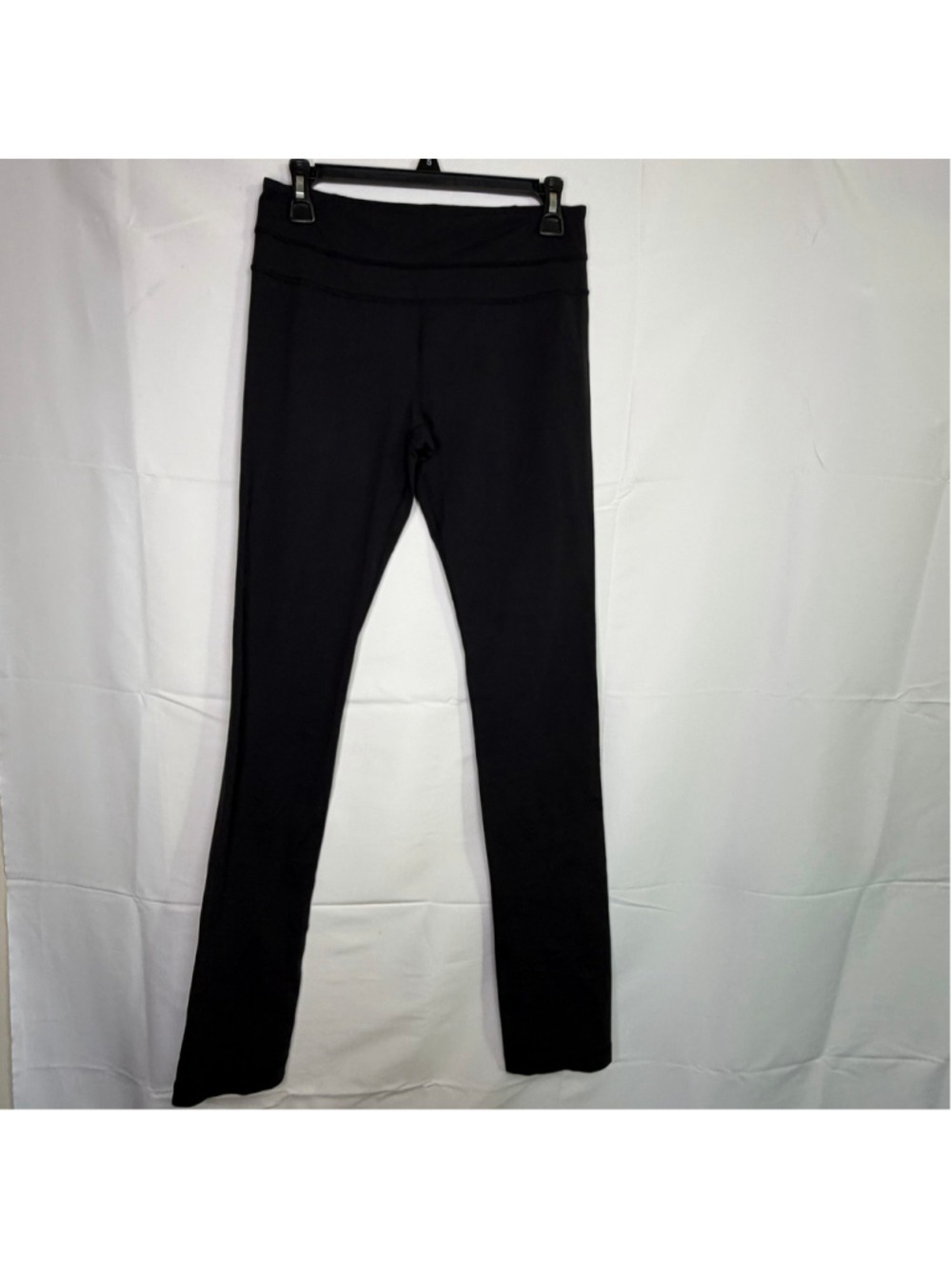 VTG Lululemon Classic Groove Pant Black Yoga Bootcut Leggings Luon Size 6